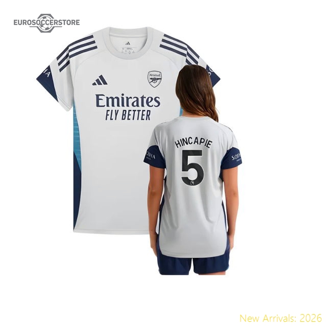 Chic Arsenal Womens Jersey Hincapie 2025-2026 Drycell Advanced Textile