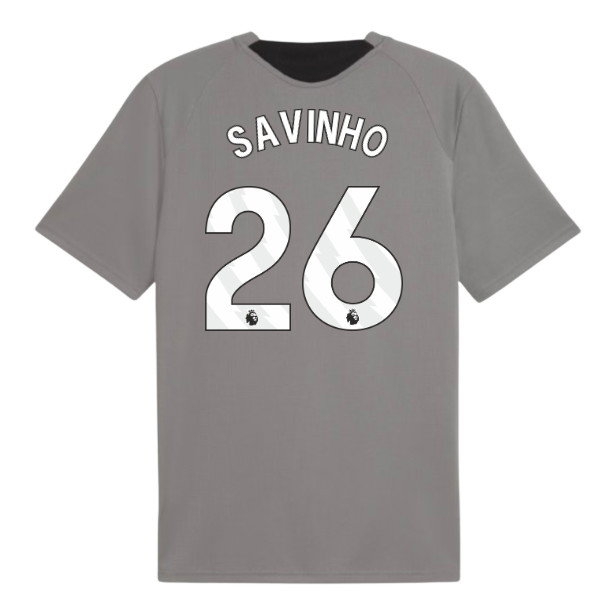 [L1D] 2026-2027 Man City Training Jersey (Cast Iron) (Savinho 26)