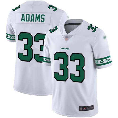 Authentic NFL s New York Jets #33 Jamal Adams White Limited Jersey
