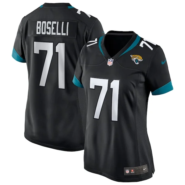 None Tony Boselli Game Jersey - Black | NFL Player Jersey | NFL Footba