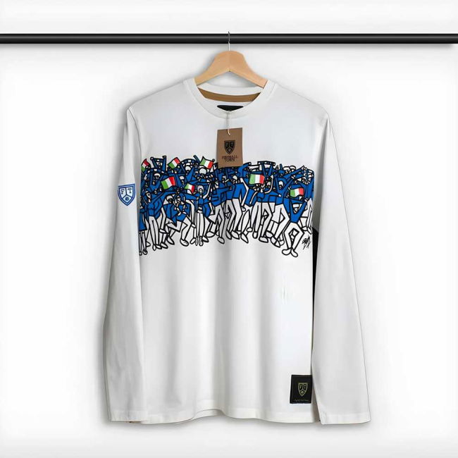 Professional Style Italy Top Level Home Player Jersey (1)