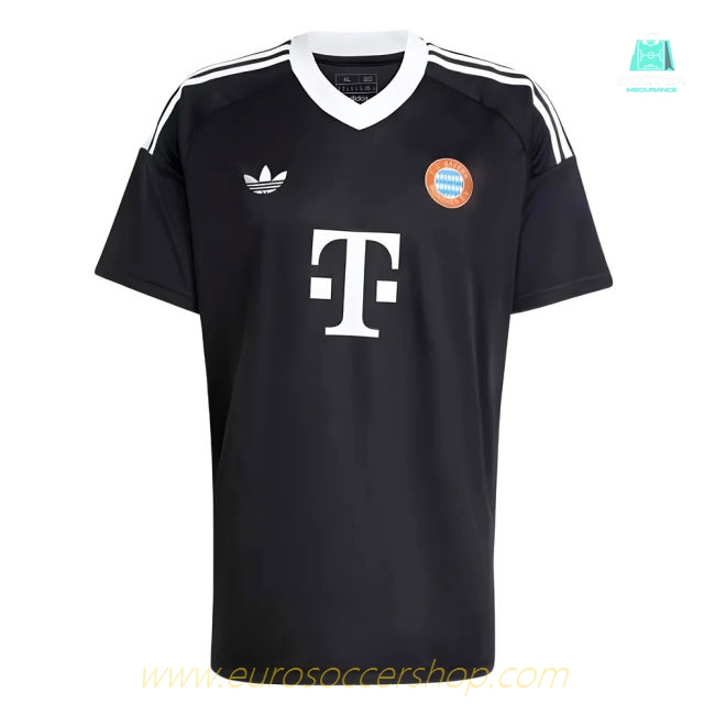 2024-2025 Bayern Munich Third Goalkeeper Shirt (Black)