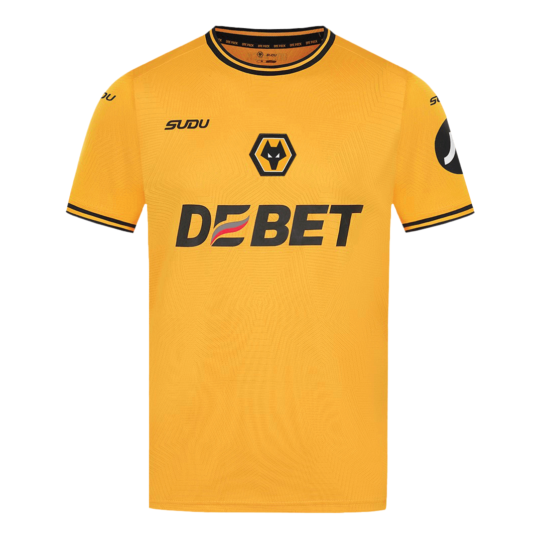 Wolverhampton Wanderers Home Soccer Jersey 2024/25 Authentic Kit