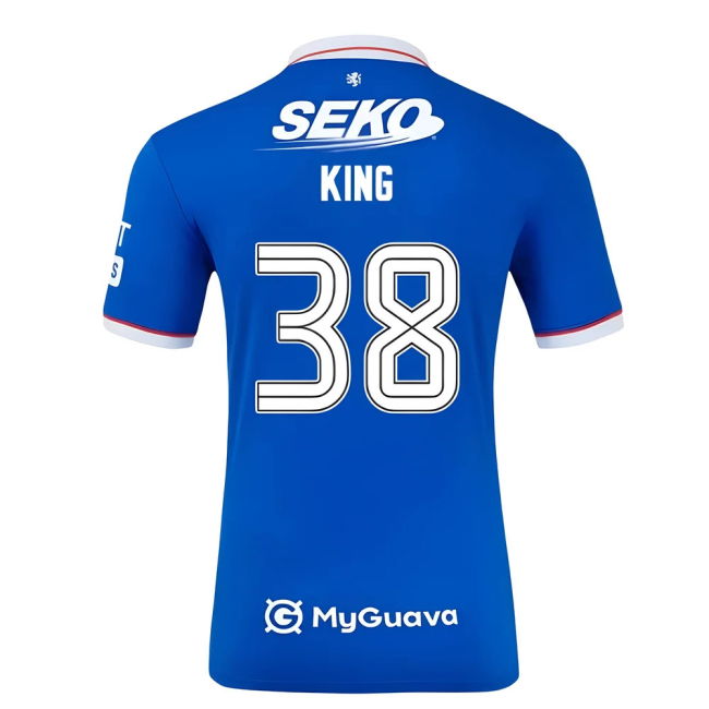 Authentic Rangers Fc King 3 #8 Retro Collection Great Price (v8)