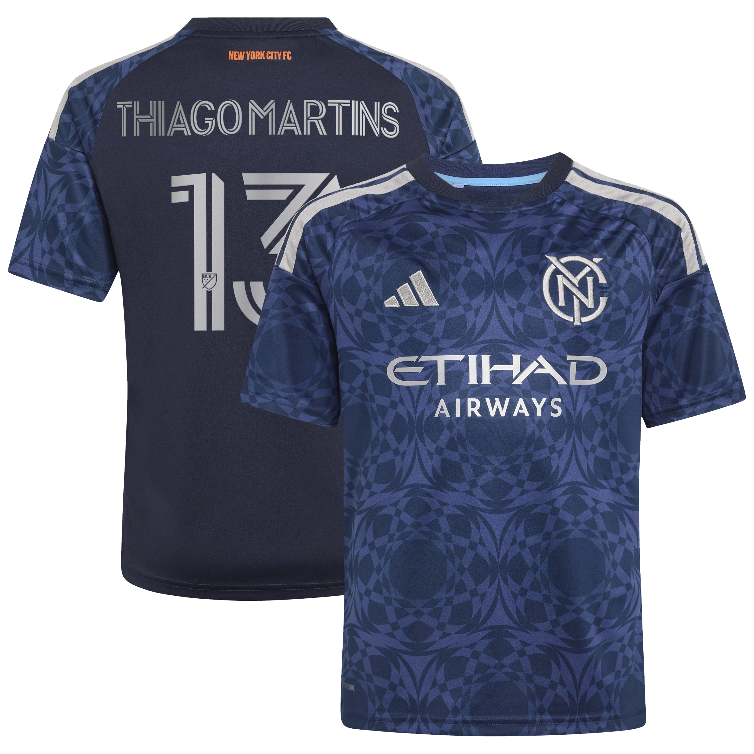 [JED] Thiago Martins New York City FC Youth 2026 The All Nations Kit Replica Jersey - Blue