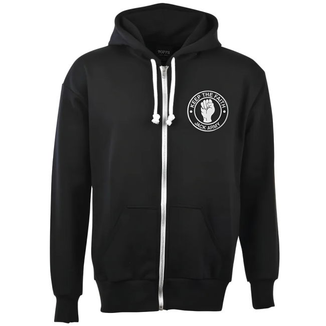 Cost-Effective Swansea City Jack Army Zipped Hoodie - Black 2024-20...
