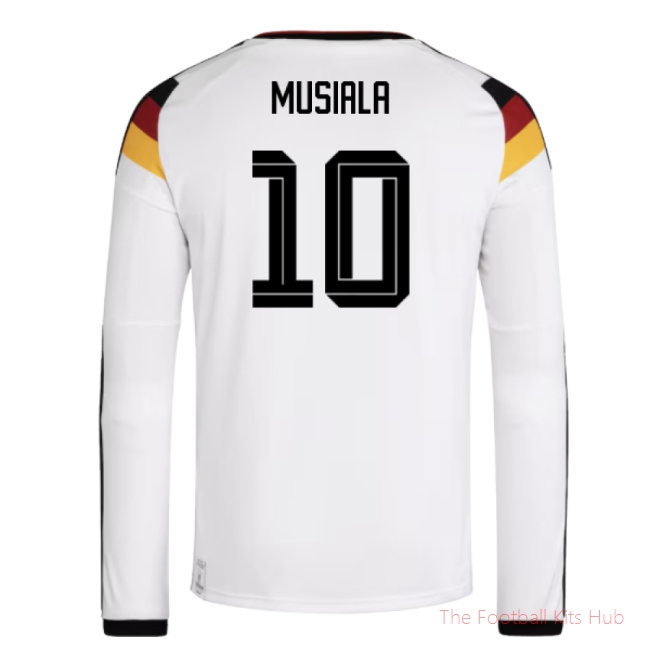 2026-2027 Germany Long Sleeve Home Shirt (Musiala 10)