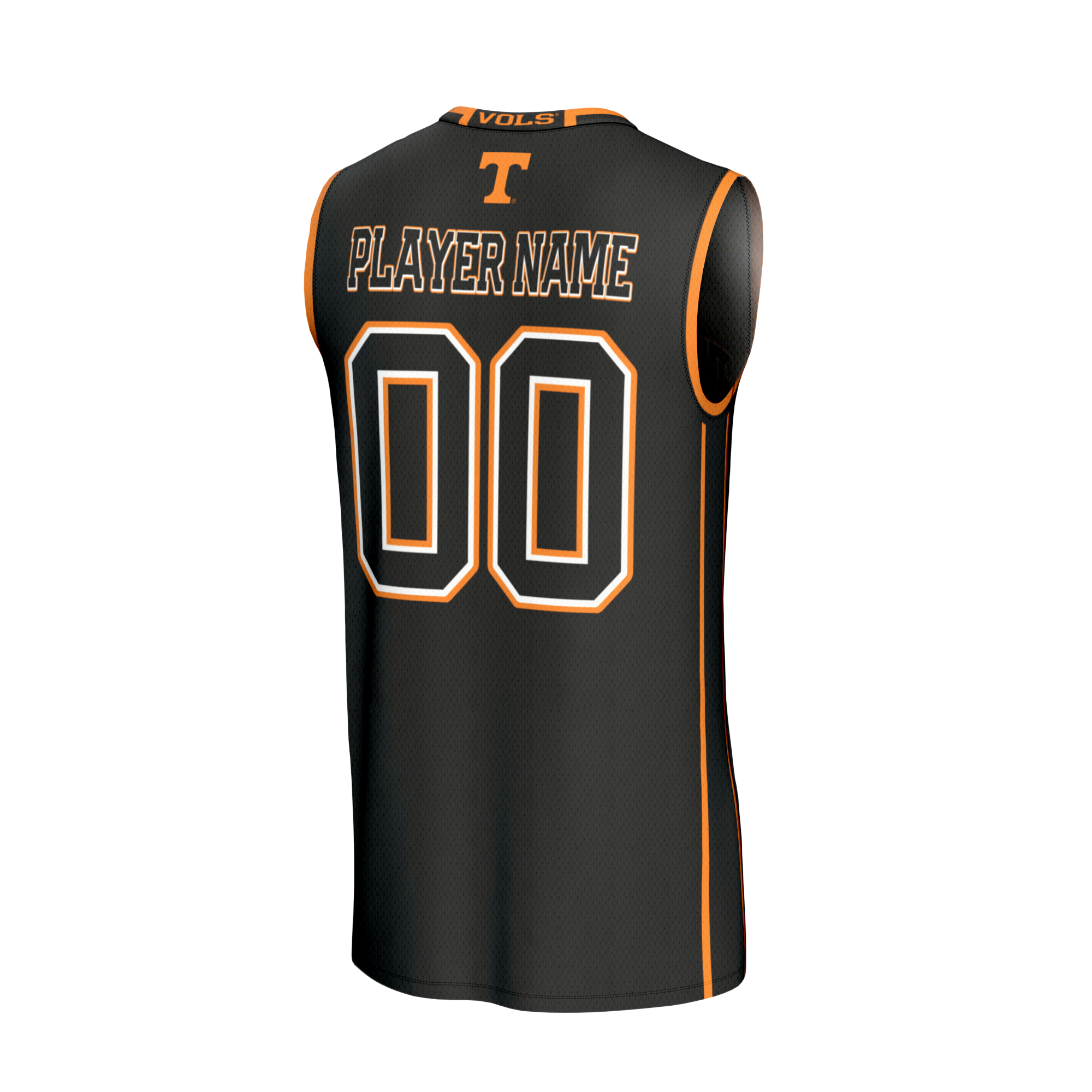 [NJP] Tennessee Volunteers GameDay Greats Youth Lightweight Collegiate Men's Basketball NIL Pick-A-Player Fashion Jersey - Black