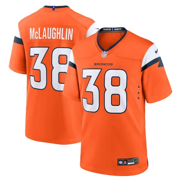 Performance None Game Jersey - Premium Orange NFL Fan Jersey | Game...