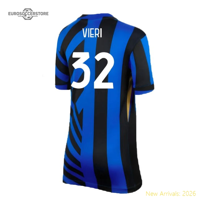 Best-Selling 2024-2025 Inter Milan Home Shirt (Kids) (Vieri 32)