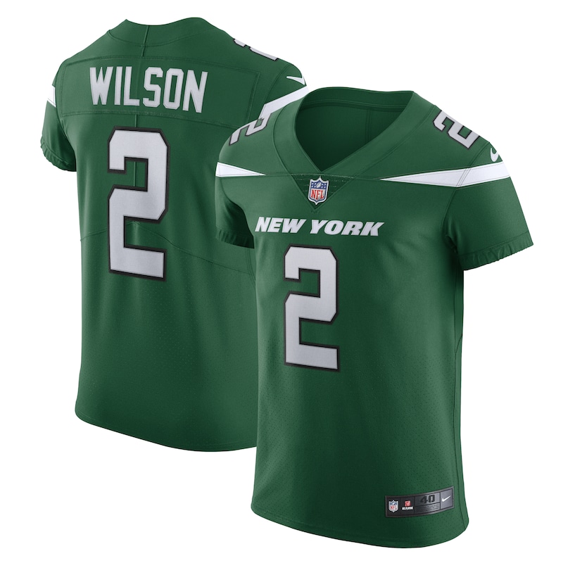 None Zach Wilson New York Jets Sleek Authentic Jersey for NFL Fans