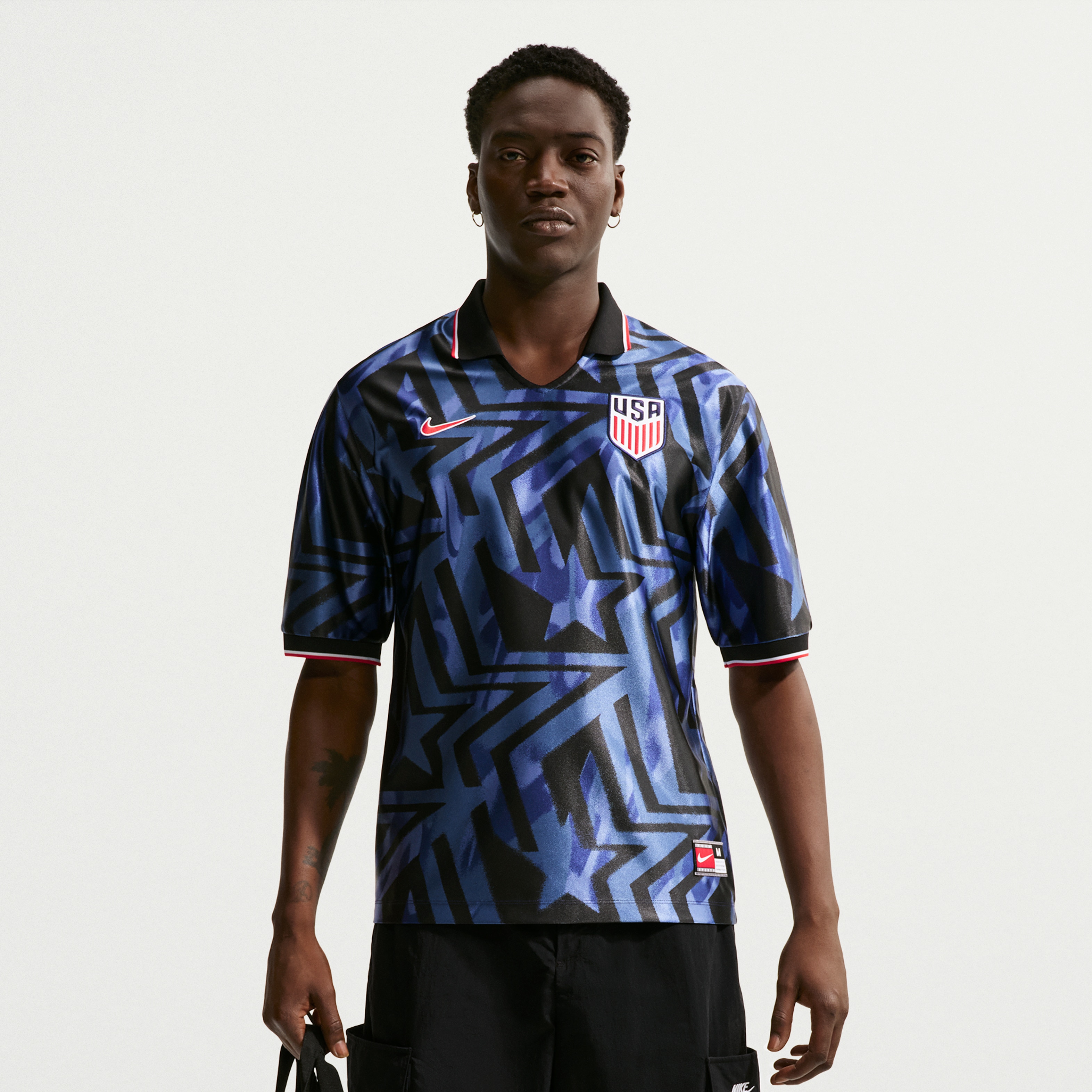 [ESK] USMNT Dri-FIT Energy Lifestyle Jersey - Blue