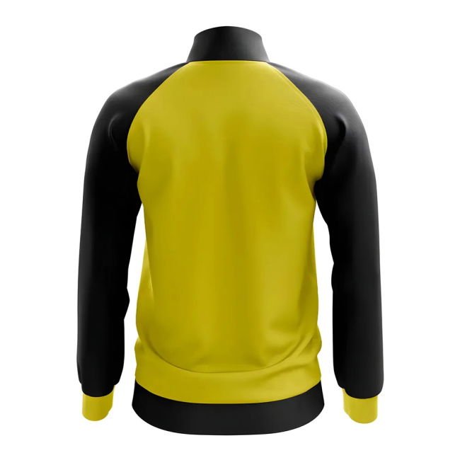 Fan-Favorite Uganda Concept Football Track Jacket (Yellow)