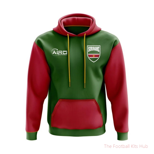 Suriname Concept Country Football Hoody (Green)