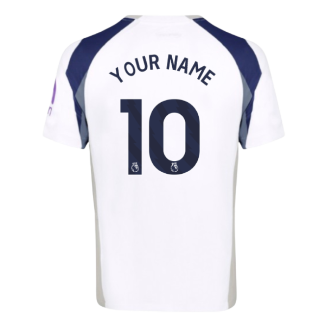 2025-2026 Tottenham Hotspur Home Kit (Your Name)