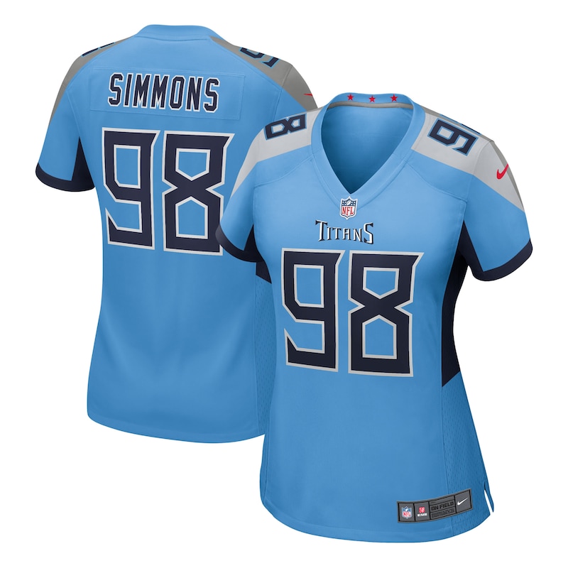 None Jeffery Simmons Pro Bowl TEN Titans Durable Jersey for NFL Fans
