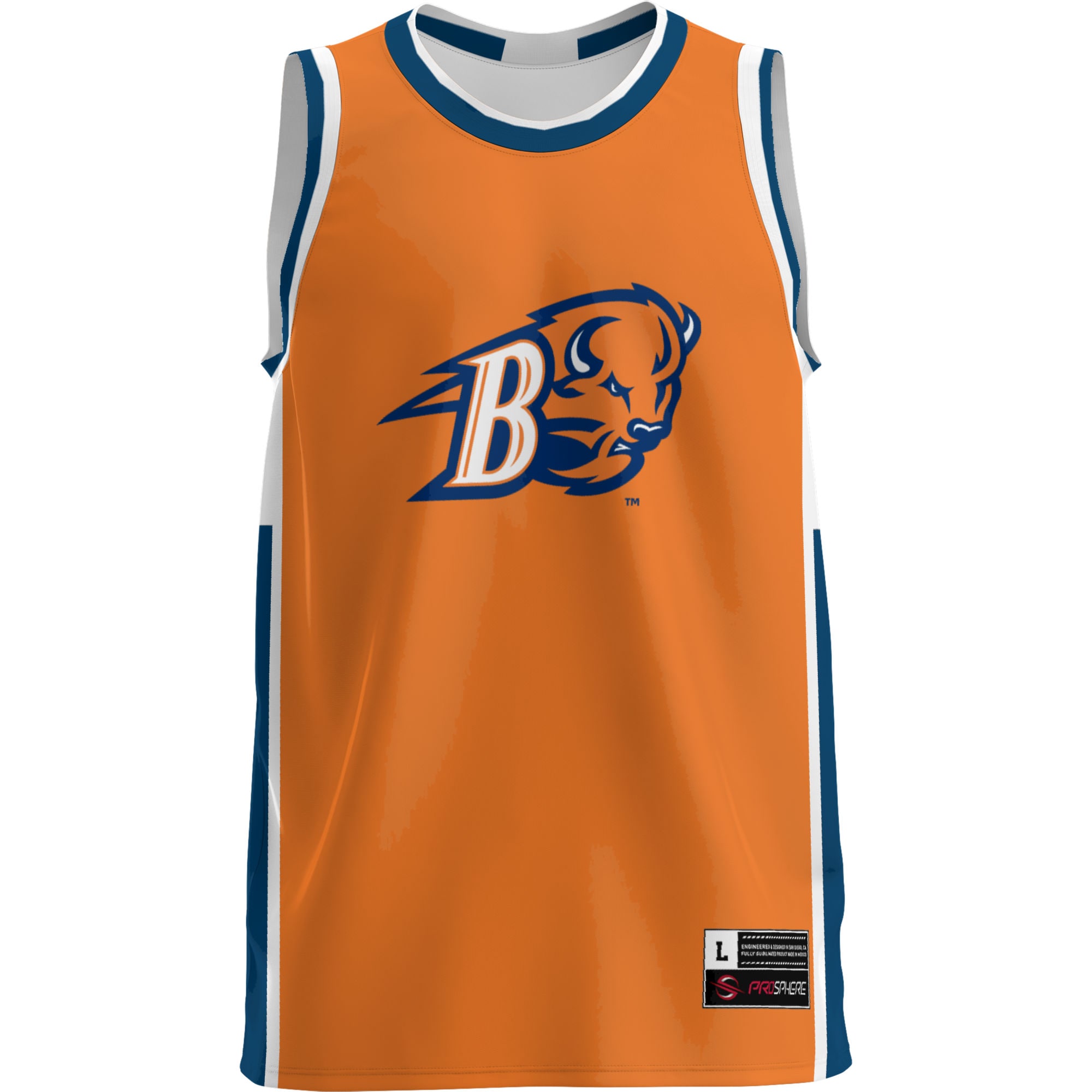 [DDG] Bucknell Bison GameDay Greats Lightweight Basketball Jersey - Blue