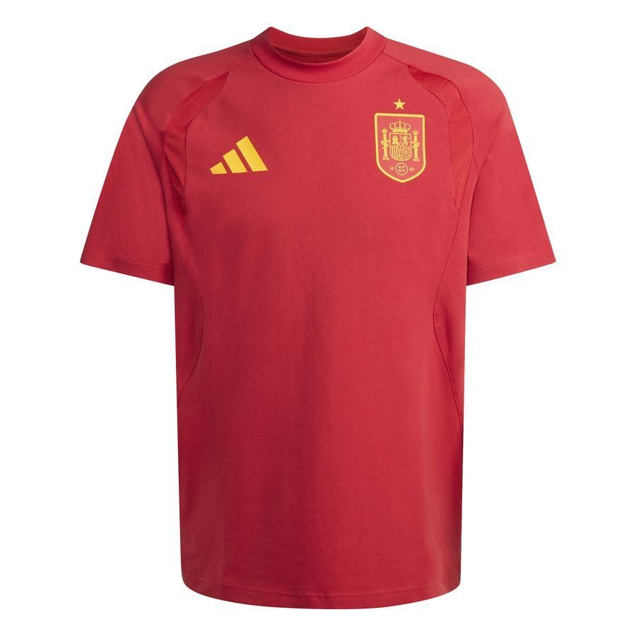 Spain T Shirt Tiro 26 Travel World Cup 2026 Team Power Red