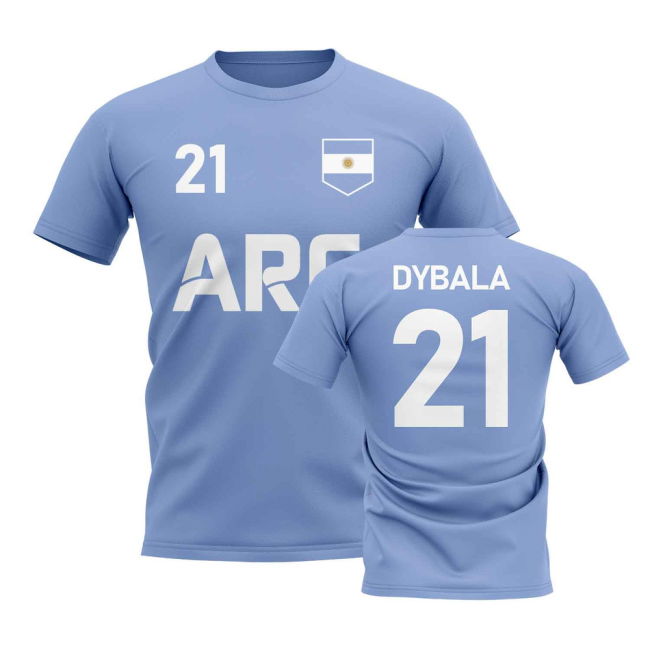 Performance-Driven Paulo Dybala Country Code Hero T-Shirt (Sky)