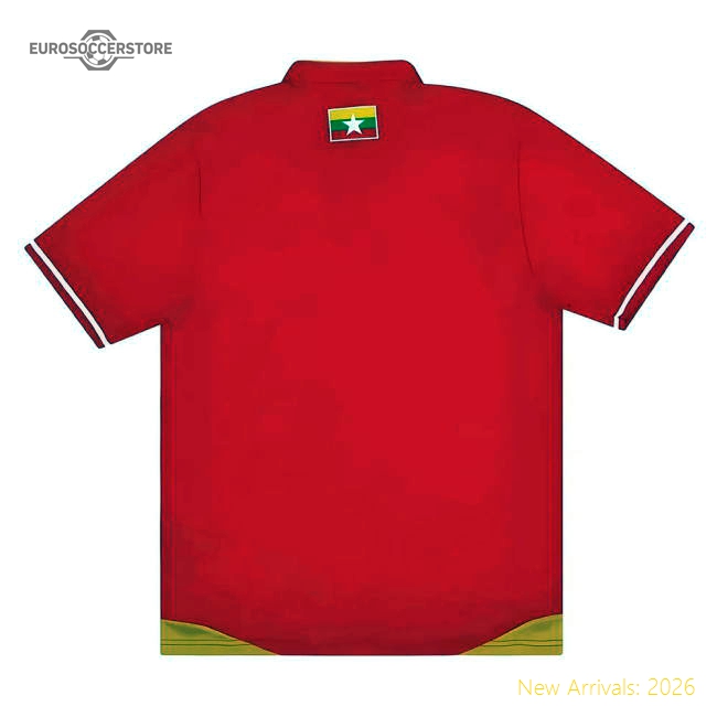 2017 Myanmar 20242025 Home Highperformance Jersey Quickdry