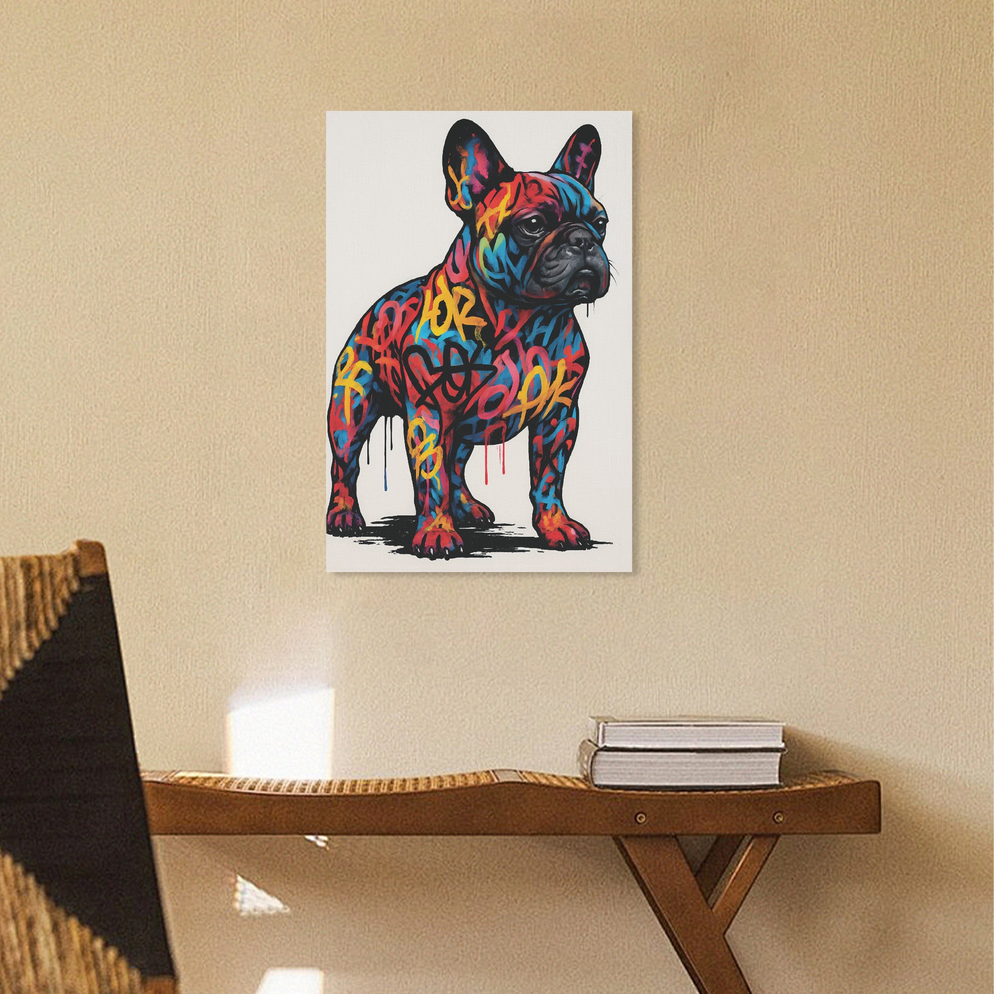 Bandit - Vertical Canvas Painting