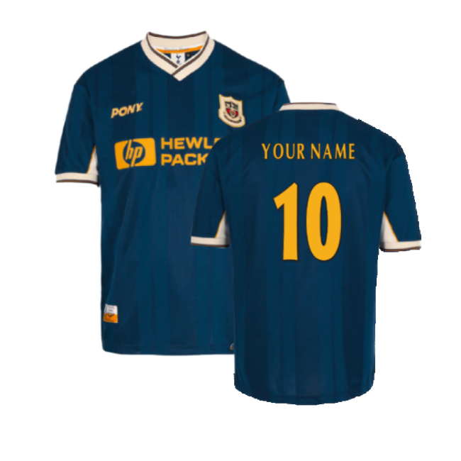 Premium 1997-1999 Tottenham Away Pony Reissue Shirt (your Name)