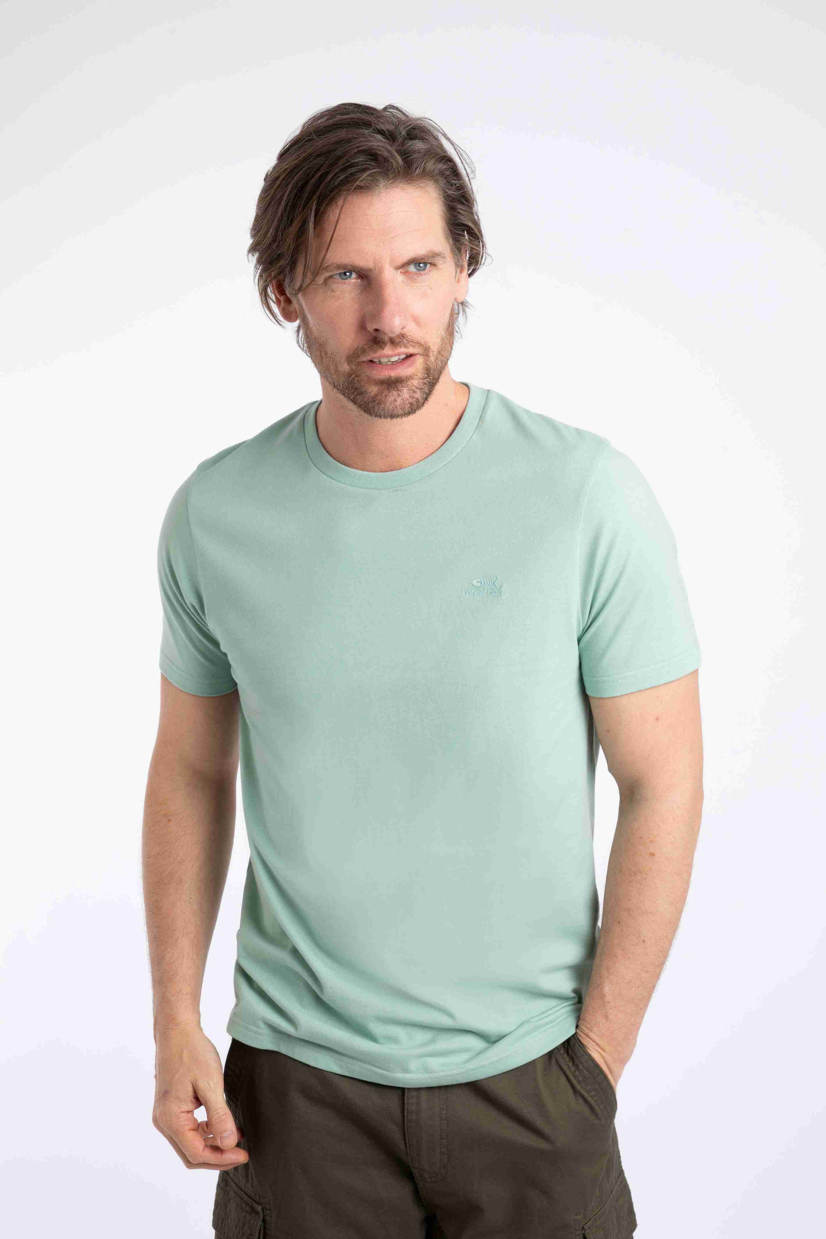 Hooked Branded T-Shirt Apple Mint