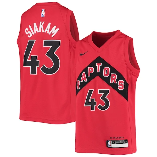 Pascal Siakam TOR Swingman Jersey - fashionable Basketball - Red #1