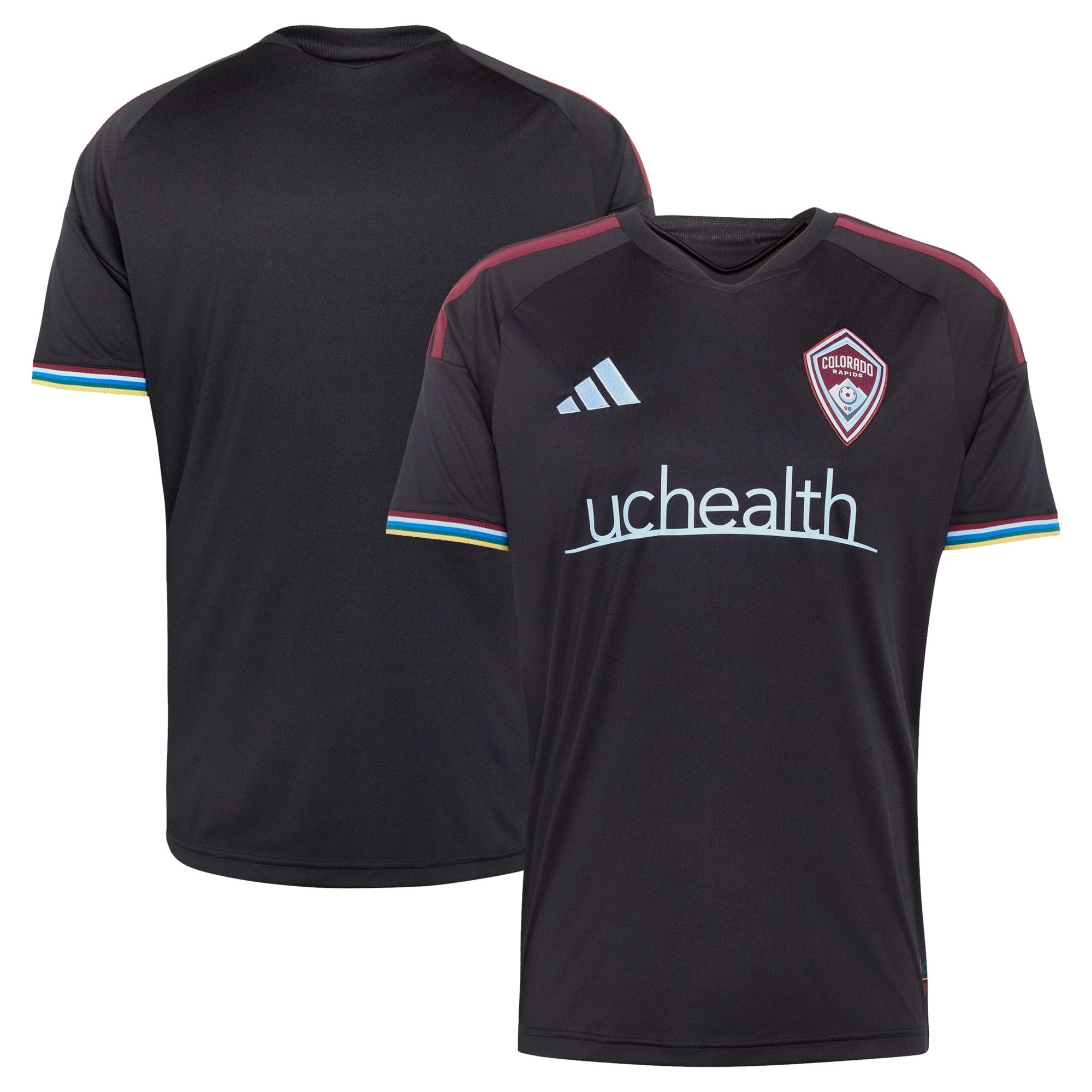 [SJH] Colorado Rapids 2026 Colorful Colorado Replica Jersey - Black
