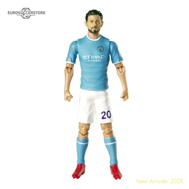 Premium Manchester City Fc Bernardo Silva 20cm Action Figure
