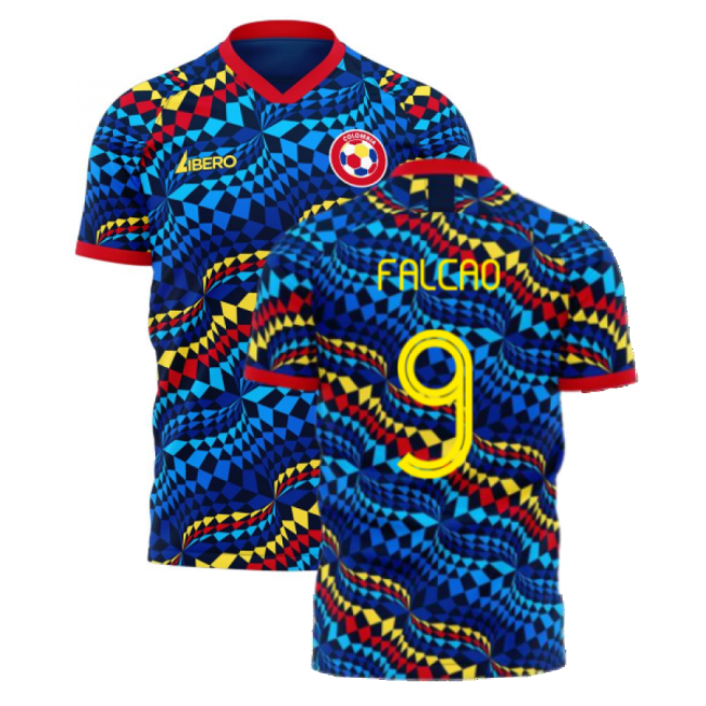 Soccer Colombia 2025-2026 Fourth Concept Football Kit (Libero) (Falcao