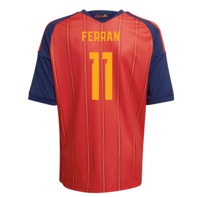 High-Quality Durable Bold 2026-2027 Spain (Spain) Home Shirt (Kids)