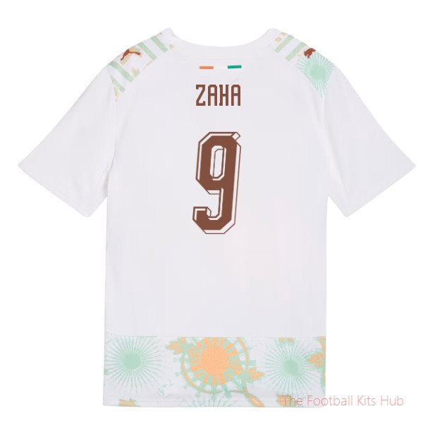 [LK] 2026/27 Ivory Coast Away Shirt (Kids) (Zaha 9)