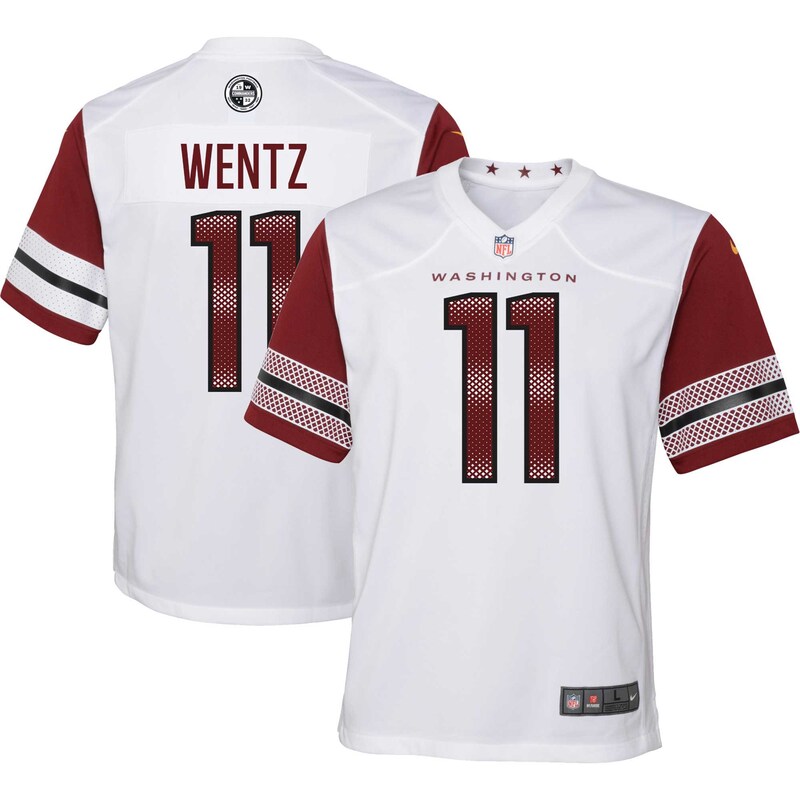 None Carson Wentz WAS Commanders Victory Game-Ready Jersey Game Day We