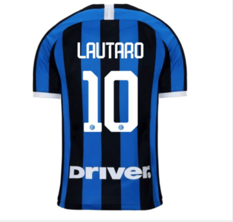 Genuine Quick Dry Inter Milan 1920 Home 10 LAUTARO Shirt