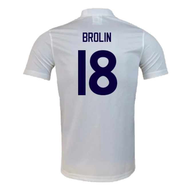 Leeds Home Shirt Excellent Brolin #18 Professional Grade Passionat...
