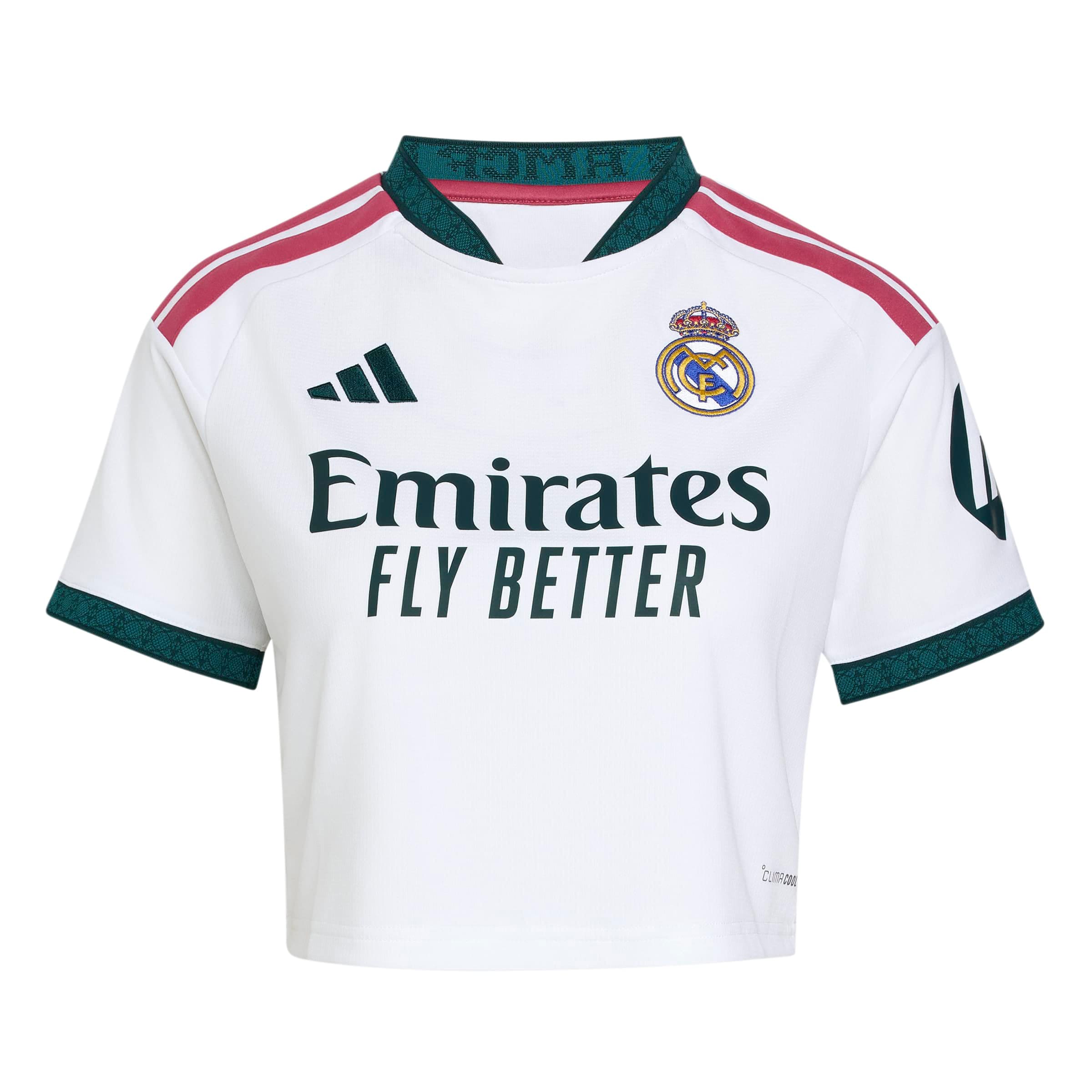 [SJH] Real Madrid Women's 2026/27 Home Cropped Replica Jersey - White