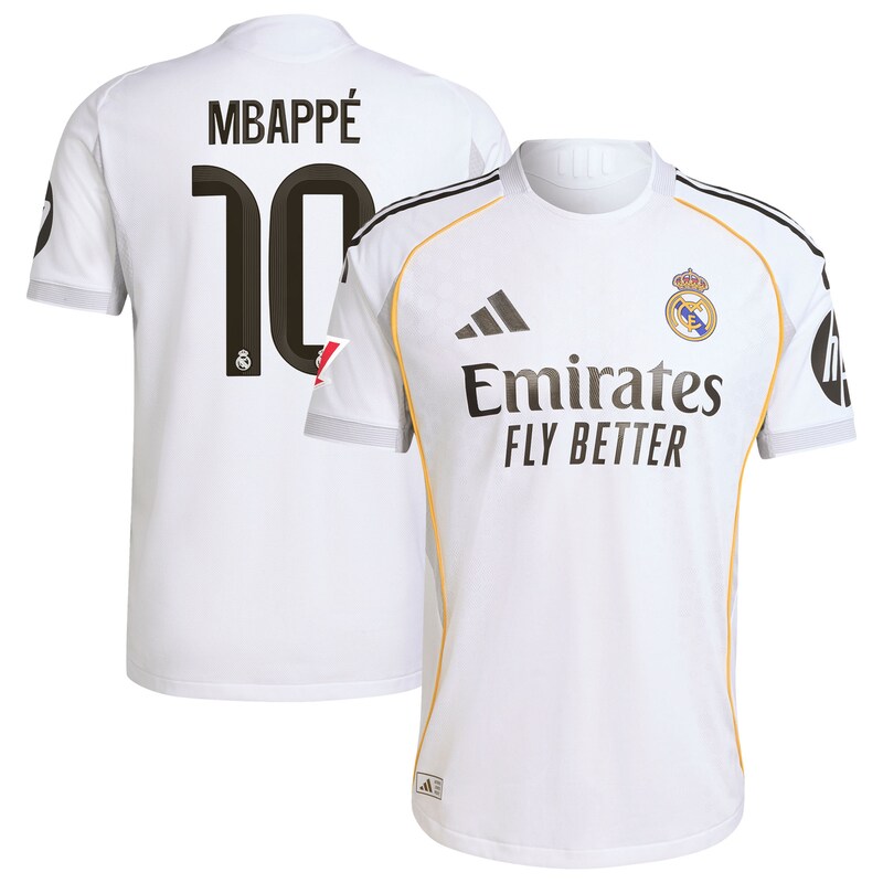 Comfortable Real Madrid Men's 2025 Authentic Player Jersey -...