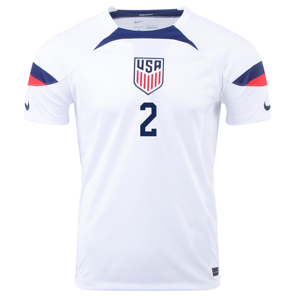 USA 2022-2023 Home Soccer Jersey –  Fan Version S 1