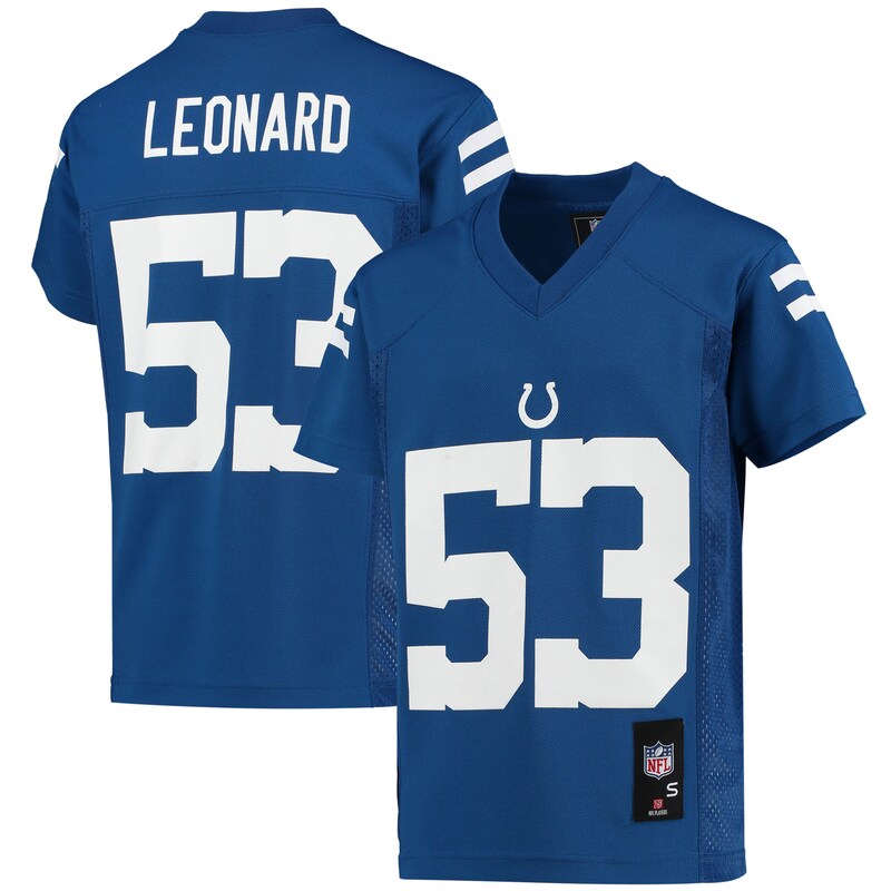 None Shaquille Leonard Fan Favorite IND Colts Official Jersey
