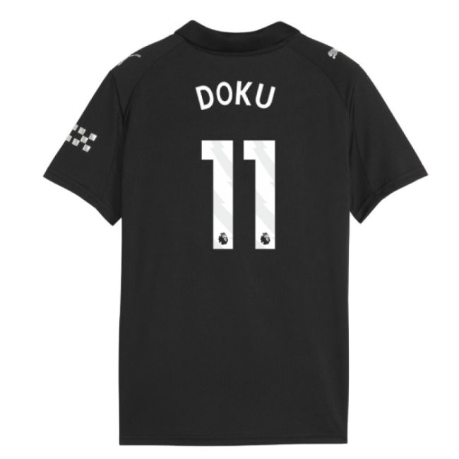 2025-2026 Man City Soccer Jerseys Away Jersey (Kids) #97