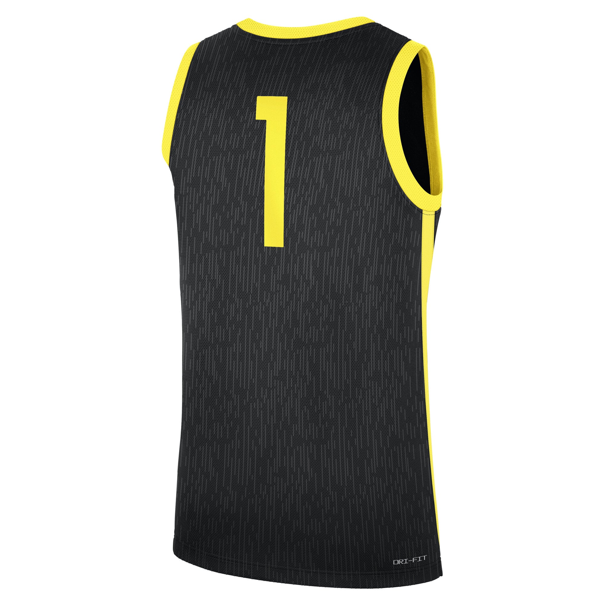 #1 Oregon Ducks Nike Alternate Replica Jersey - Black