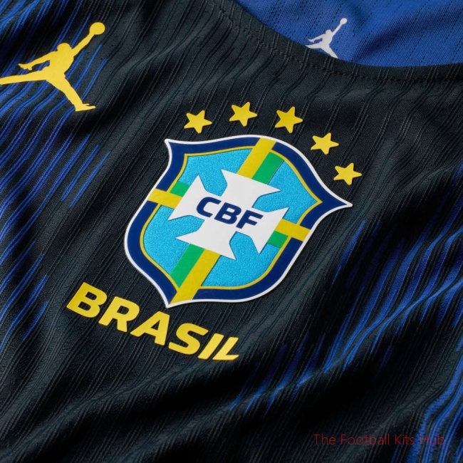 Brazil Match Away Jordan Aero-Fi 2026-2027 T-Shirt (Alex Sandro 6)