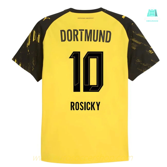 2025-2026 Borussia Dortmund Authentic Home Shirt (Rosicky 10)