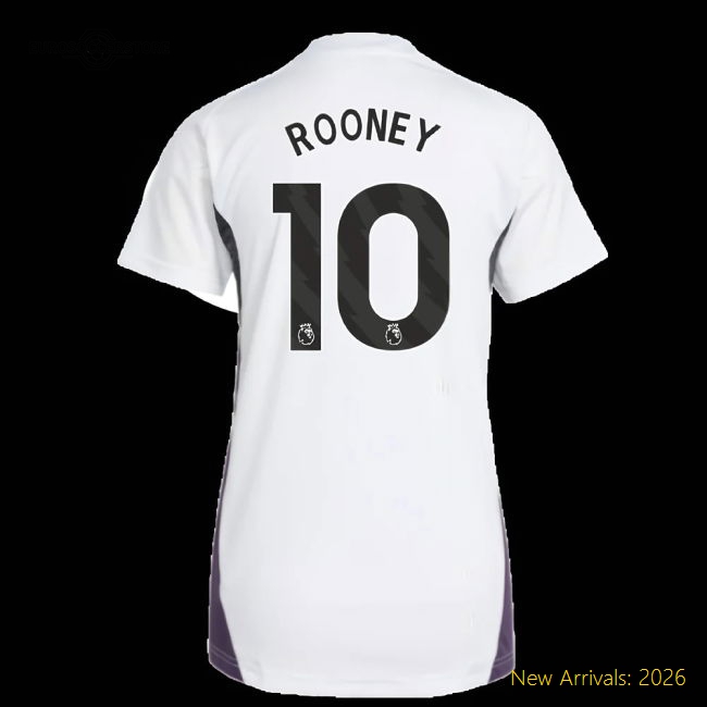 Comfortable Man Utd Womens Rooney Jersey 2025-2026 Lightweight
