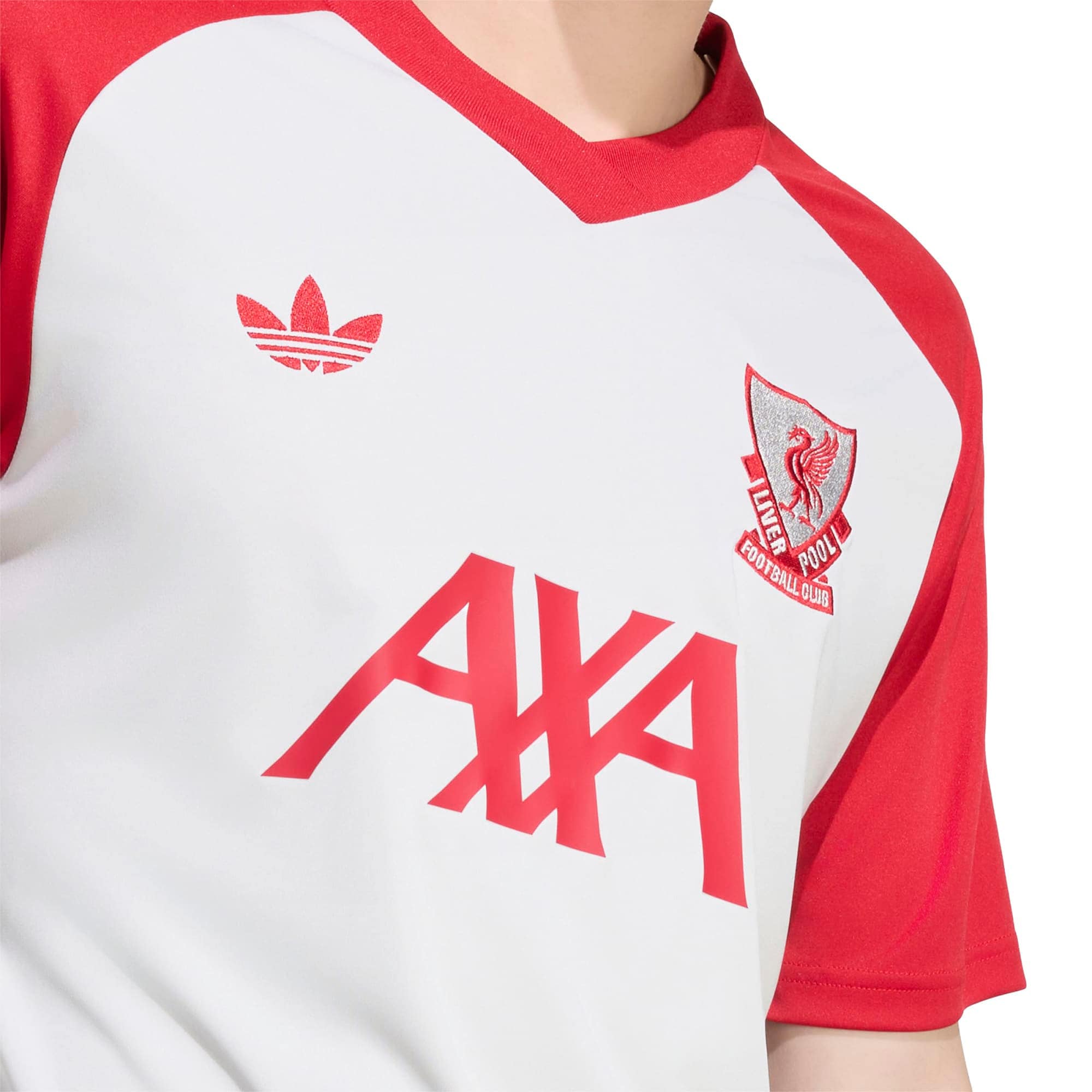 [SJH] Liverpool 2026/27 Away Pre-Match Jersey Top - Gray/Red
