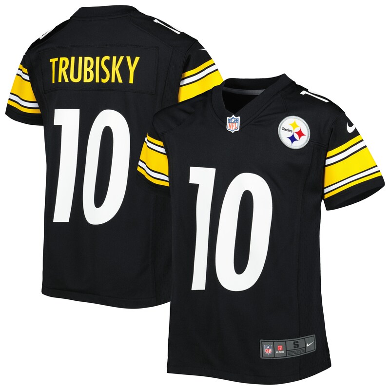 None Mitchell Trubisky Pittsburgh Steelers Budget-Friendly Authenti...