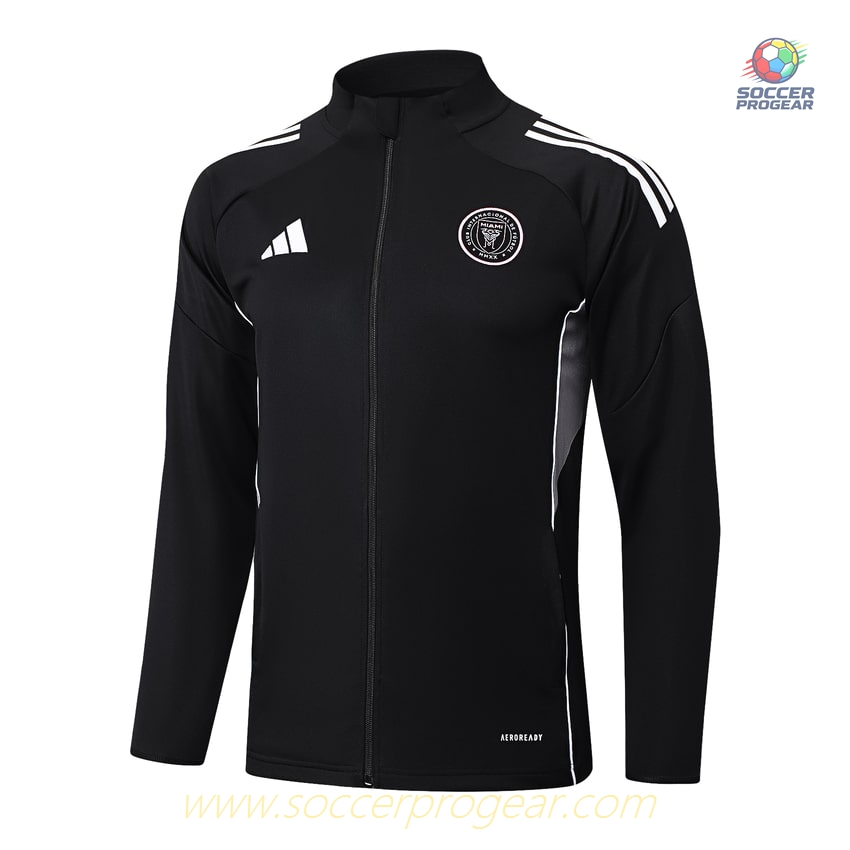 Inter Miami Tracksuit Jacket 2024-25 Edition Black