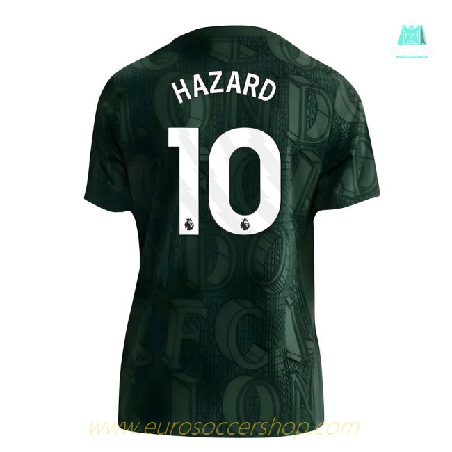 2025-2026 Chelsea Pre Match Shirt (Green) - Kids (Hazard 10)