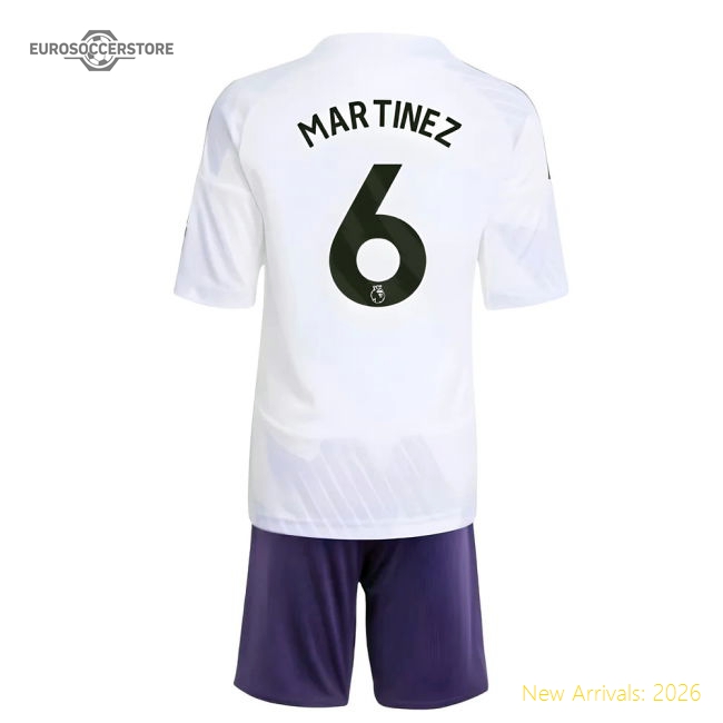 2025-2026 Man Utd Away Mini Kit (martinez 6) - Cost-effective